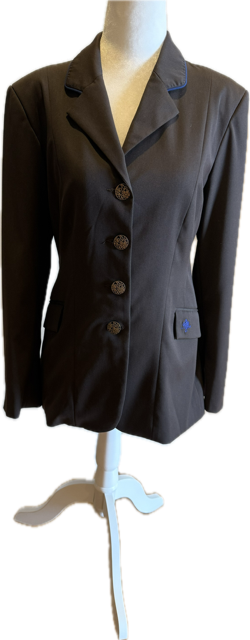 Custom Brown Allon Equestrian Show Jacket - Women's "Small"