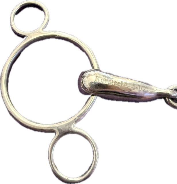 Koresteel Continental Gag with French Link Mouth Piece - 5.5"