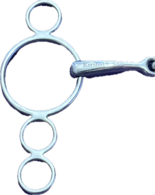 Korsteel Jointed 3 Ring Dutch Gag - 5.5"