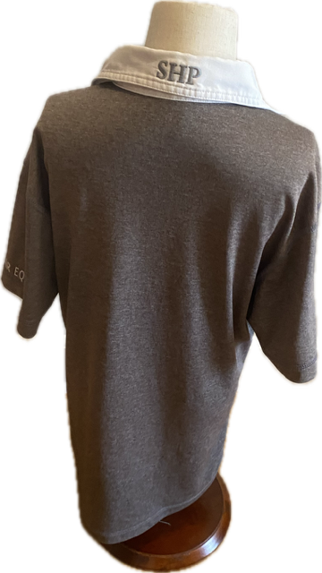 Grey Noel Asmar Boys Polo Show Shirt - Boys Small