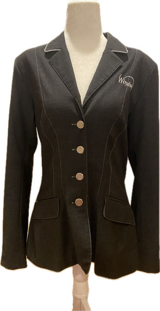 Winston Equestrian Grey Show Jacket – Women's 40T (US 6/8)