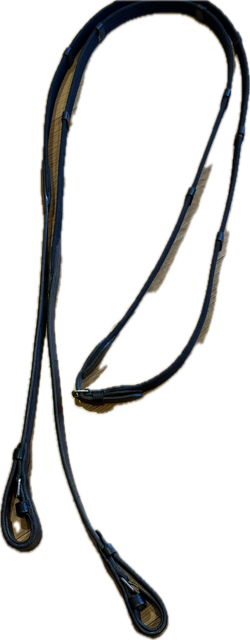 56" Black Webbed Horse Reins