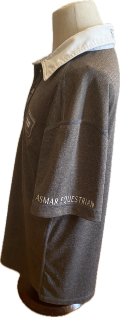 Grey Noel Asmar Boys Polo Show Shirt - Boys Small