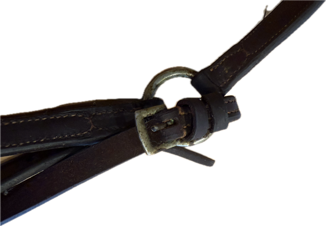 Gatsby Raised Horse Breastplate w/Standing Martingale Attachment - Horse