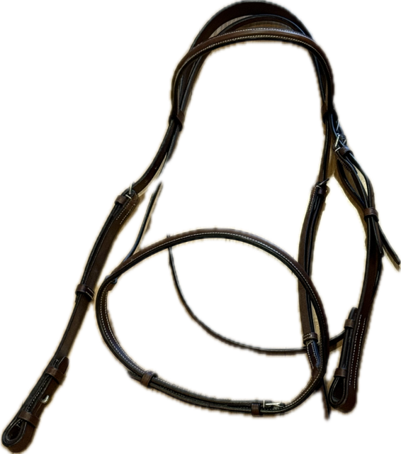 Plymouth Brown Standard Bridle - Oversized