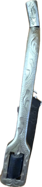 Coronet Offset Prince of Wales Spurs with Leather Straps - 3/4 Inch