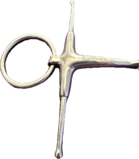 Korsteel Fulmer Jointed Snaffle Bit - 5"