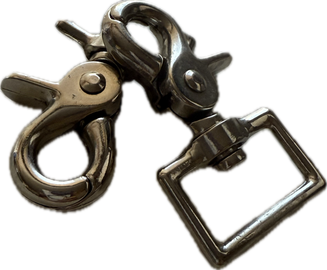 Silver Rein Snap Attachments