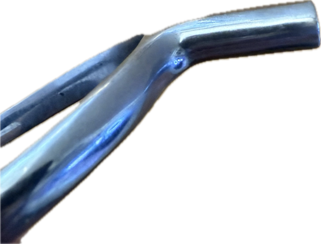 Offset Prince of Wales Spurs with Leather Straps - 1 Inch