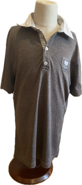 Grey Noel Asmar Boys Polo Show Shirt - Boys Small