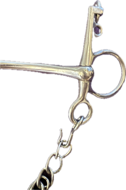 Korsteel Ported Mullen Mouth Pelham Bit - 5.5"