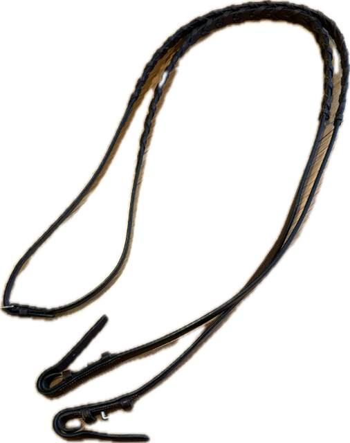 Dark Brown Flash Bridle - Horse