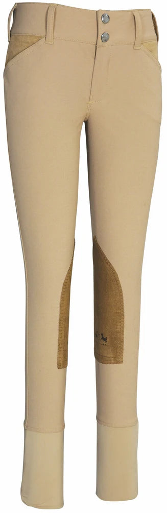 Equine Couture Children's Coolmax Champion Knee Patch Breeches - 14
