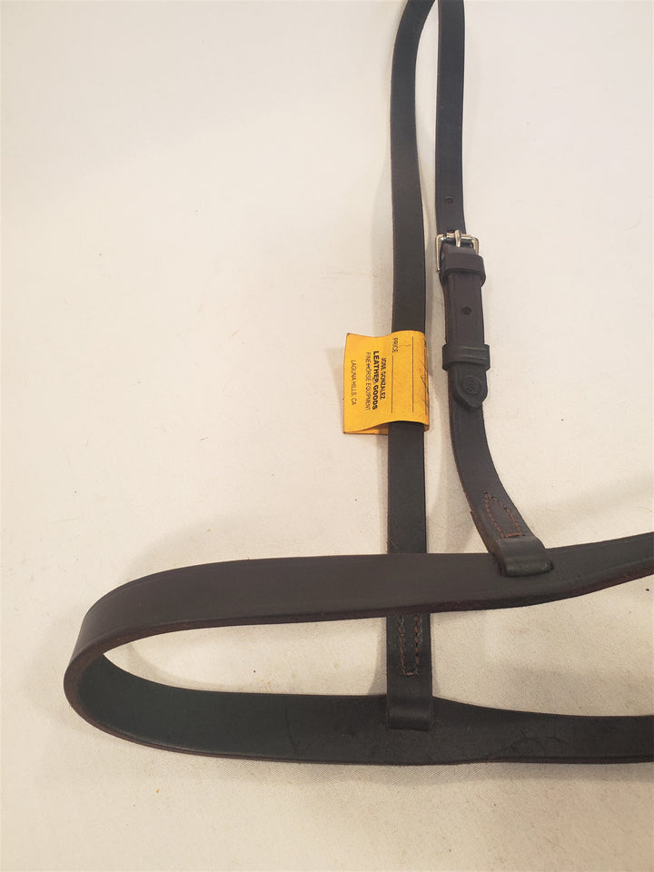 JGL Plain Flat Hunting Noseband - Full - New!