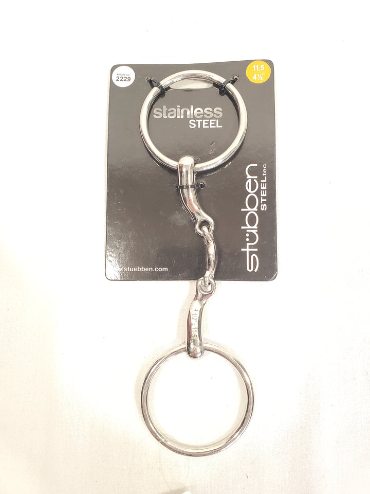 Stubben Anatomic Loose Ring Snaffle - 4.5" - New!
