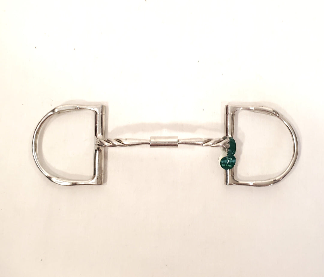 Myler Twisted Comfort Snaffle Dee with Hooks - Level 1 - 5.5"