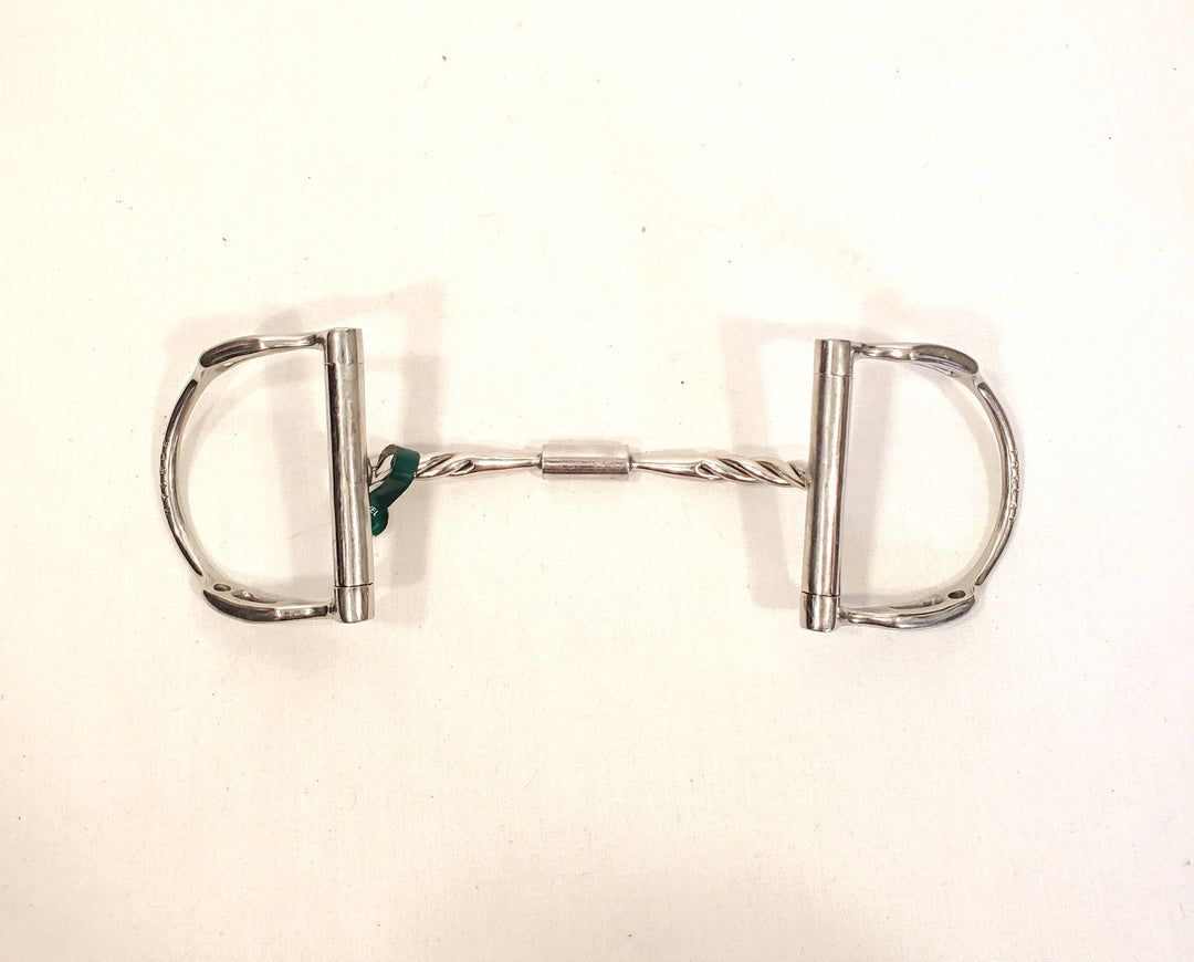 Myler Twisted Comfort Snaffle Dee with Hooks - Level 1 - 5.5"