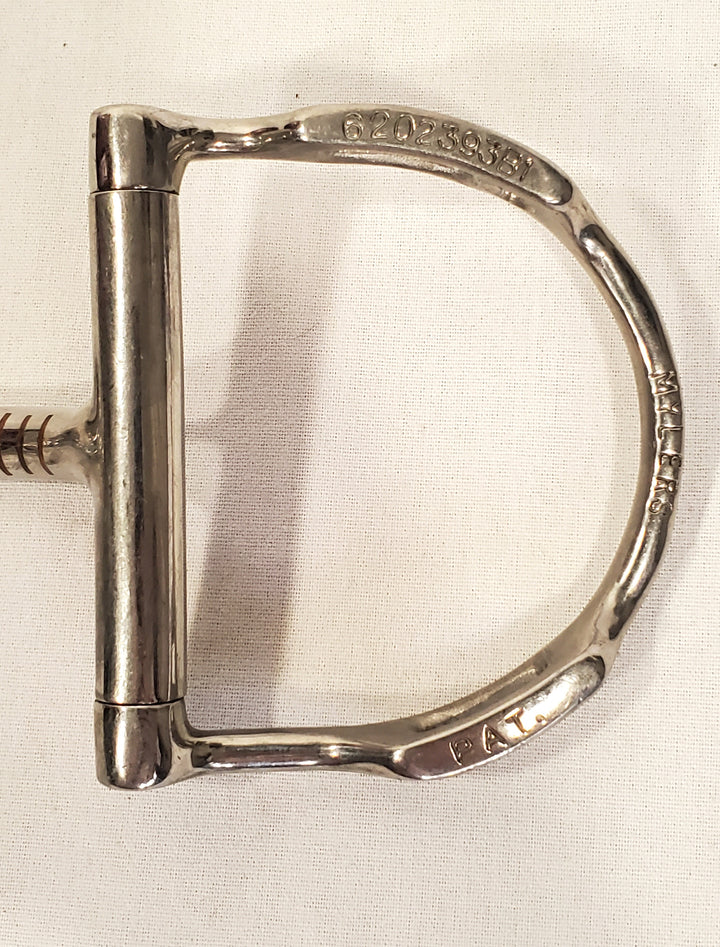 Myler Low Port Comfort Snaffle Dee with Hooks (Original) - Level 2 - 5"