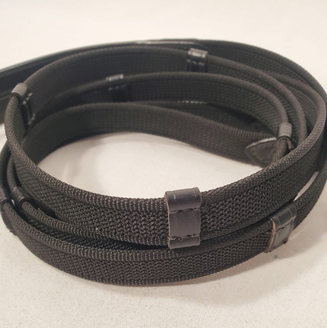 Red Barn Monkey Grip Reins w/Stops - Full - New!