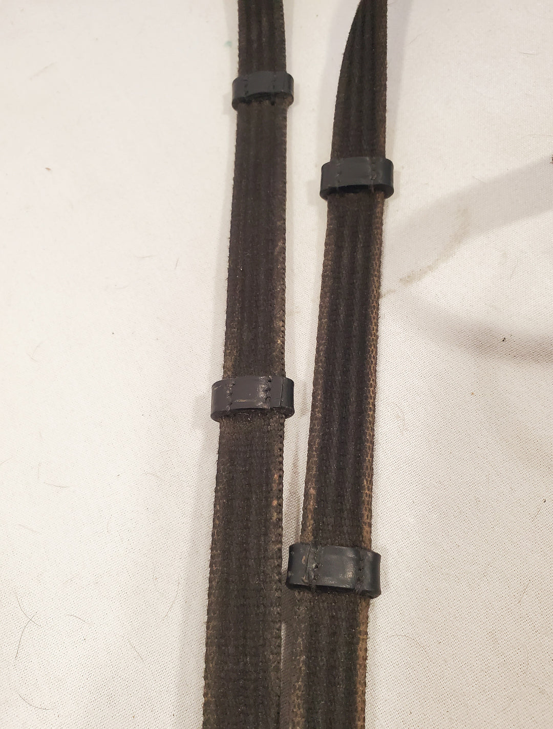 Cotton Web Reins with Stops - Pony