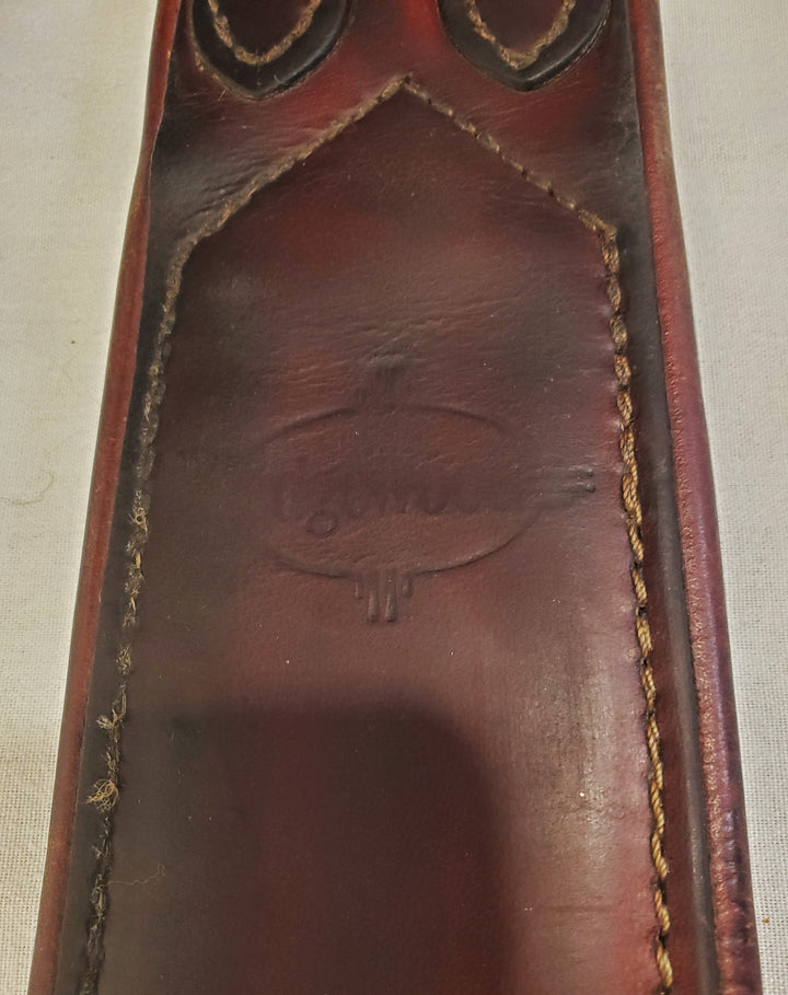 Edgewood Fancy Stitched Single Elastic End Girth - 55"