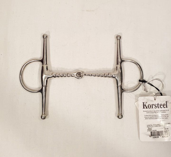 Korsteel Corkscrew Full Cheek - 5"