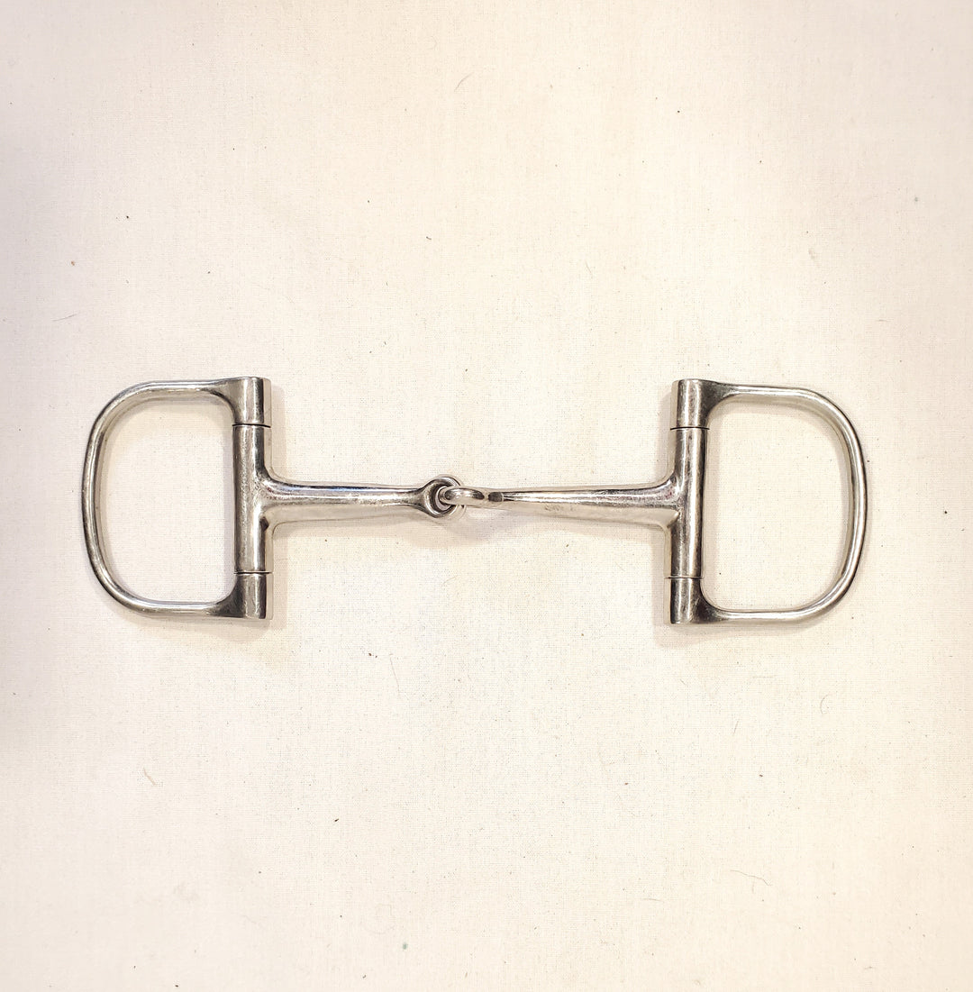 Racing Dee Ring Snaffle - 5.25"