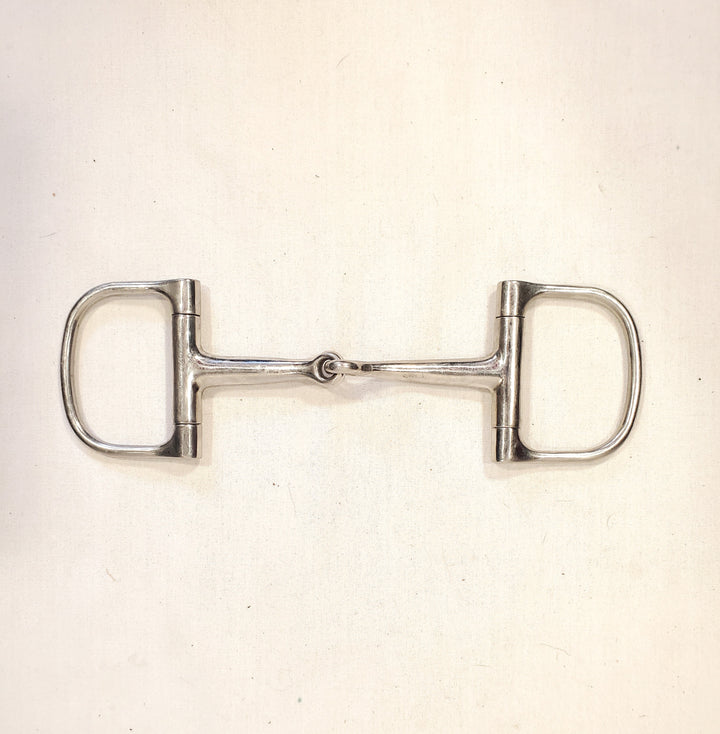 Racing Dee Ring Snaffle - 5.25"