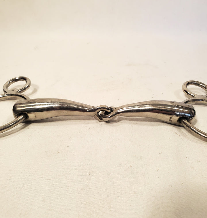 4-Ring Weighted 20 mm Elevator Snaffle - 5.75" - New!