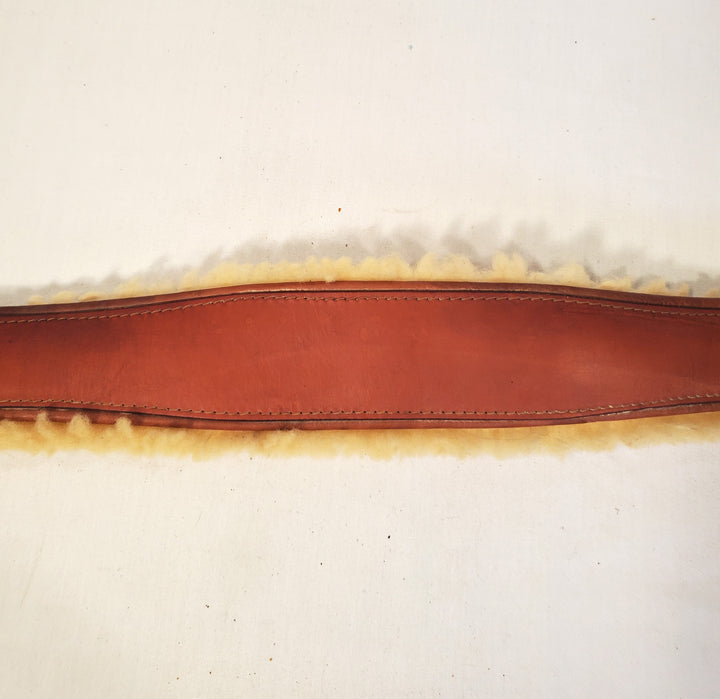 Edgewood Sheepskin Lined Single Elastic Girth - 50"