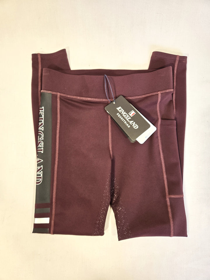 Kingsland Classic Junior KLkemmie Full-Grip Riding Tights - Child's 146/152 (11/12) - New!
