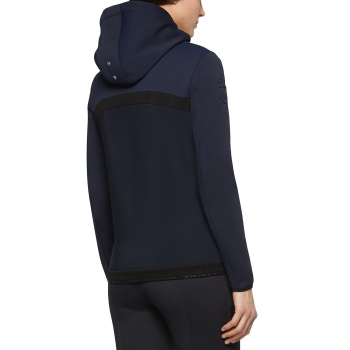 Cavalleria Toscana Pique Hooded Softshell w/ Jersey Inserts - L - New!