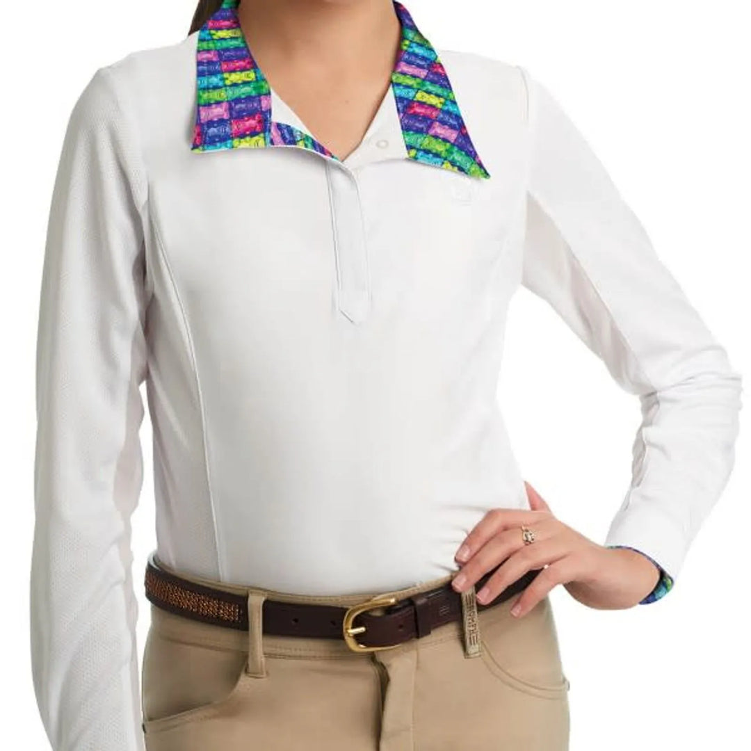 Romfh Kids' Sarah Long Sleeve Shirt - White/Gummie Bearsies - XL - New!