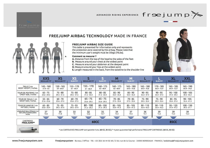 Freejump® Airbag Protective Vest - New!