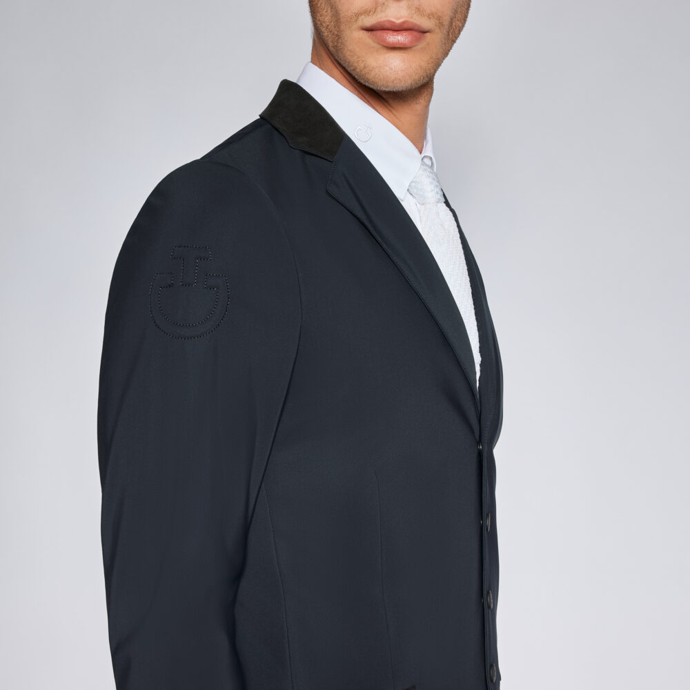 CAVALLERIA TOSCANA Men Lightweight Jersey Zip Riding Jacket 44