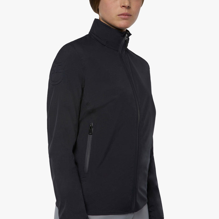 Cavalleria Toscana Ladies’ Waterproof Zip Jacket w/ Stow Away Hood - L - New!