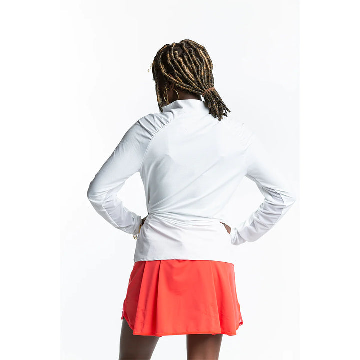 Hannah Childs Naomi Long Sleeve Zip Top - New!