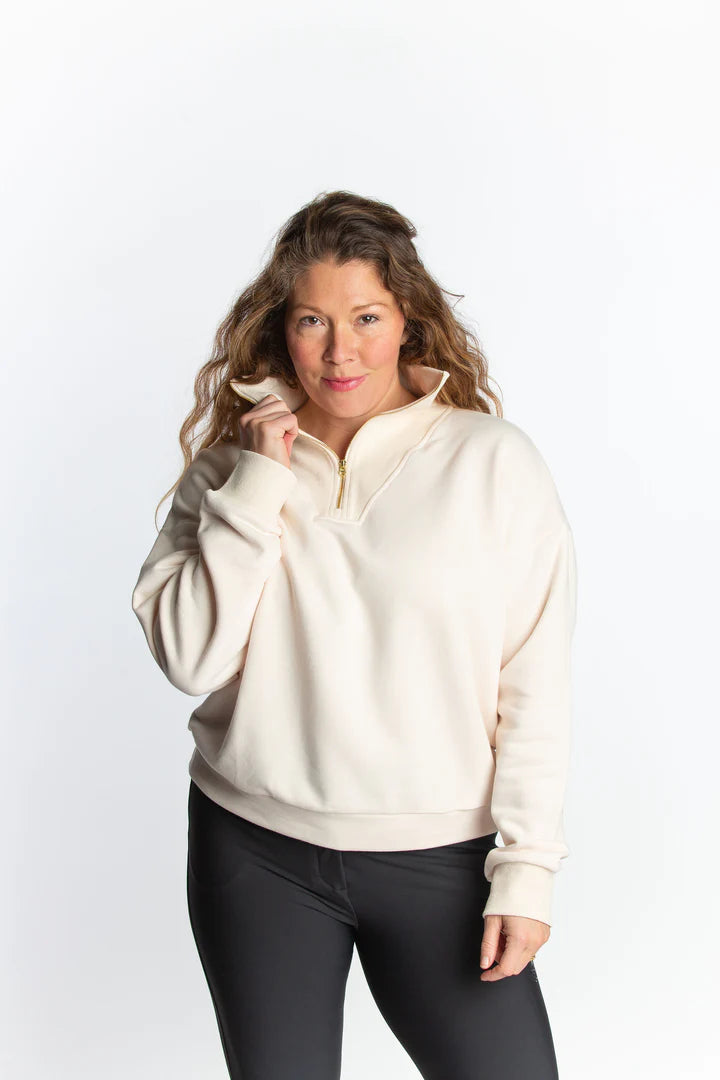 Hannah Childs Charlie 1/4 Zip Warm-Up - XL - New!