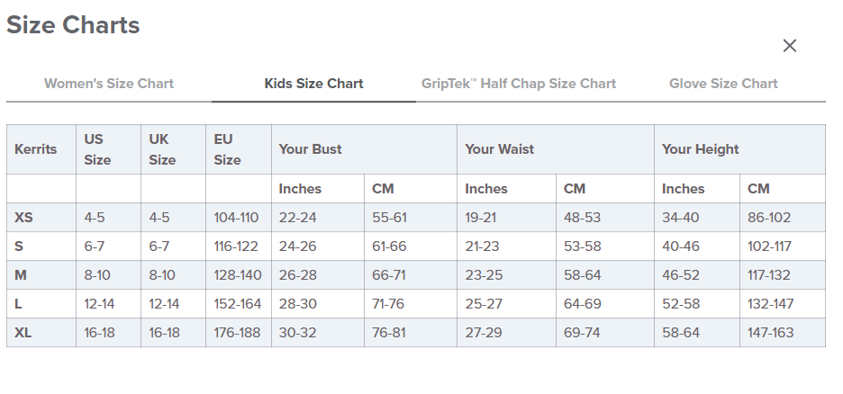 Kerrits Short Sleeve Shirt - Girls M (8-10)