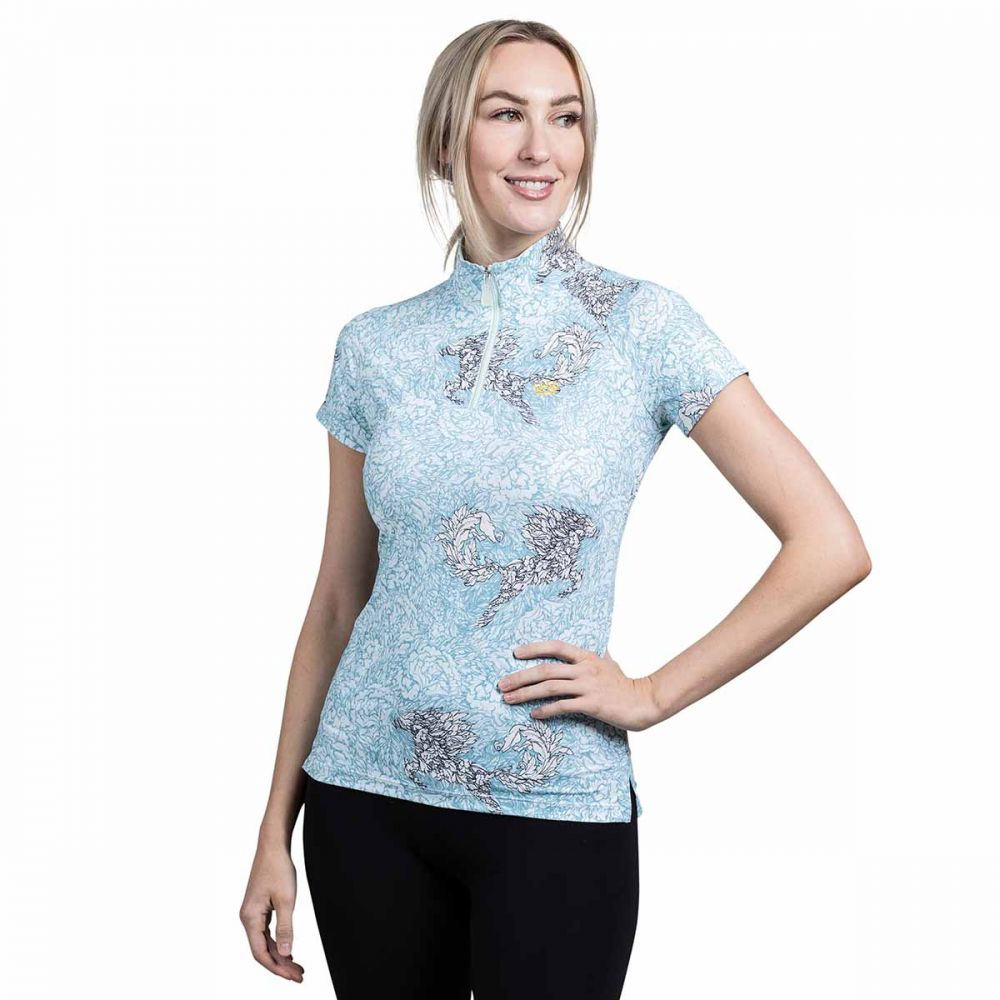 Kastel Short Sleeve Blue Beauty Shirt - New!