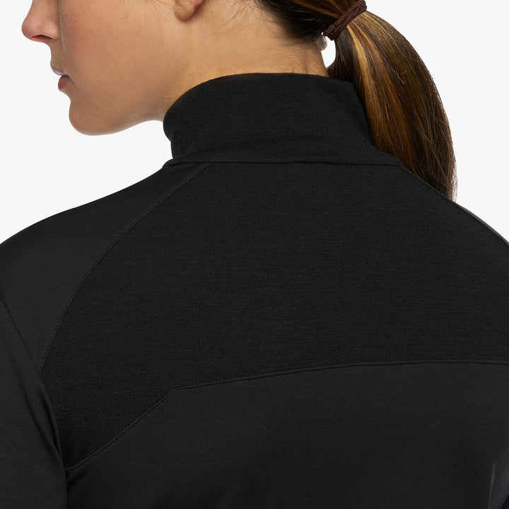 Cavalleria Toscana Orbit Tech Wool Mock Zip Turtleneck