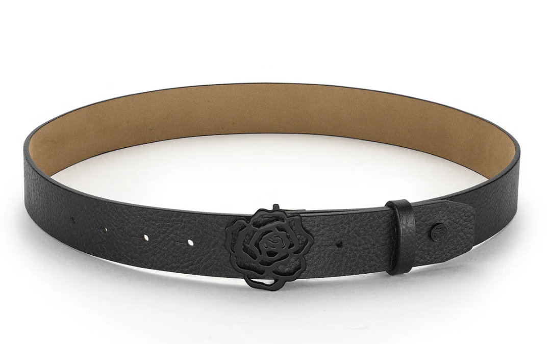 Hannah Childs Signature Rose Belt- Women's Large - New!