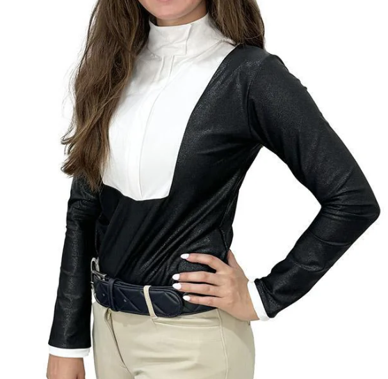 Kismet Eleonoire Long Sleeve Show Shirt- Women's Medium- NEW!