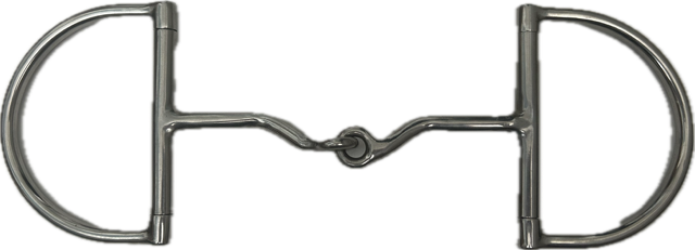 Centaur D-Ring Snaffle Bit - 5.5"
