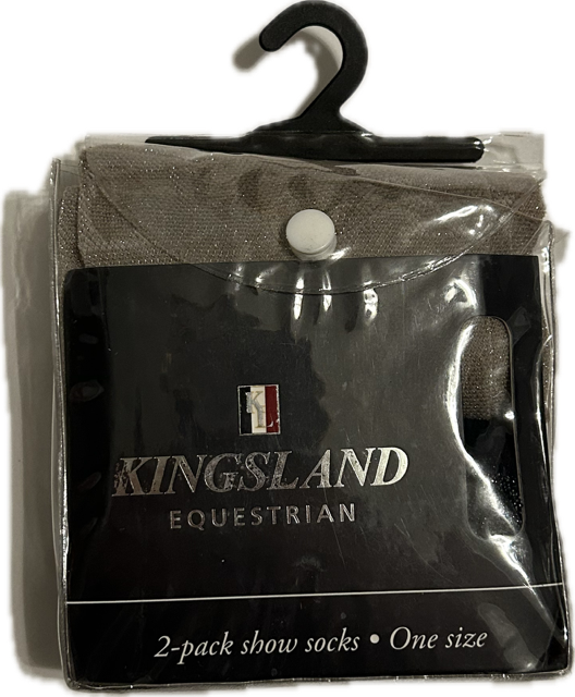Kingsland Ladies Glitter Show Socks 2-Pack - NEW!