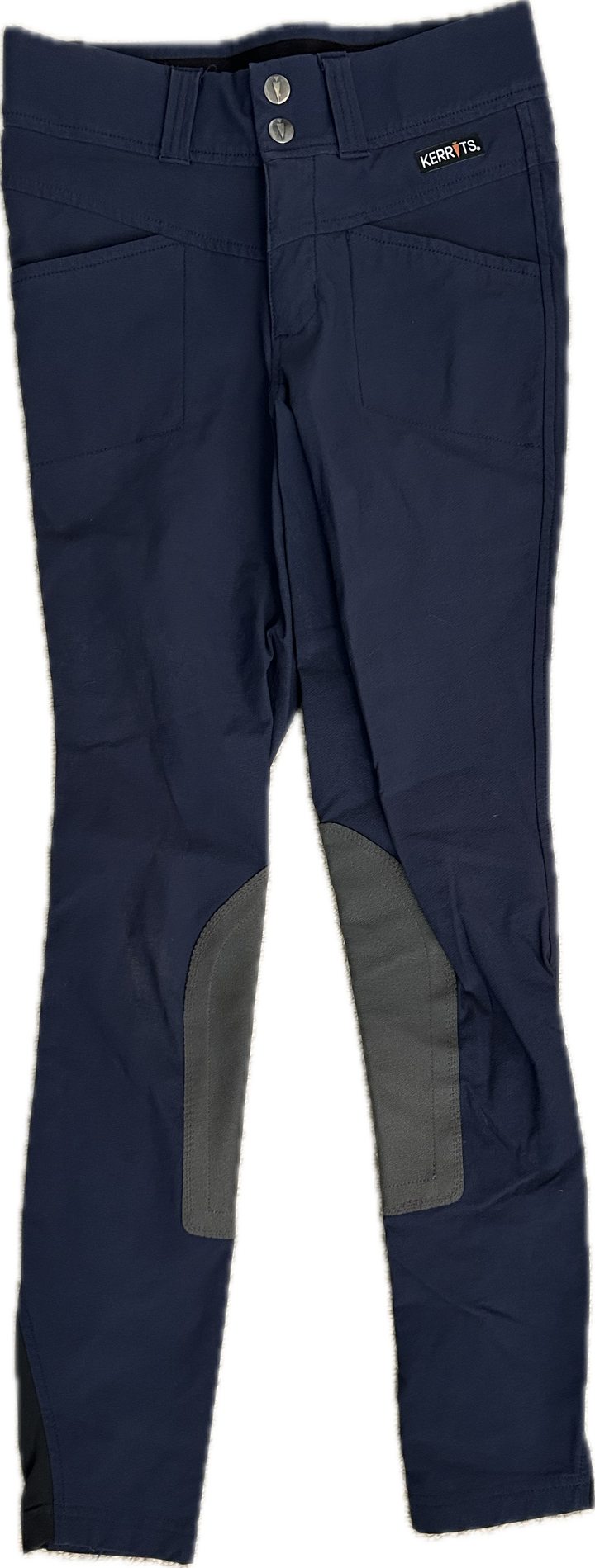 KERRITS KIDS' CROSSOVER KNEE PATCH BREECHES - Kid's Large