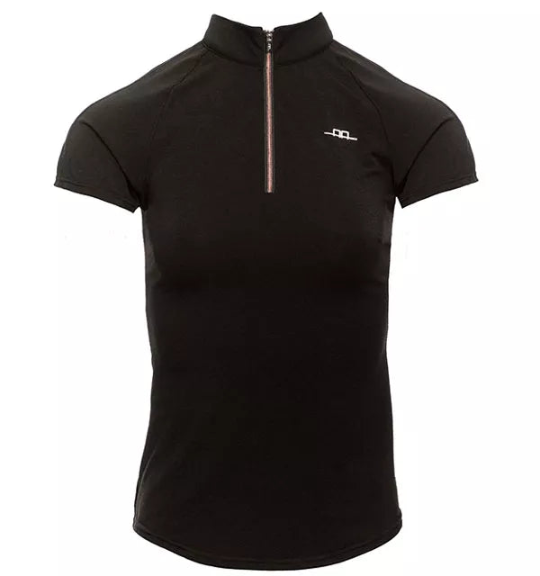 Alessandro Albanese CleanCool Half Zip Women's Short Sleeve Top - New!