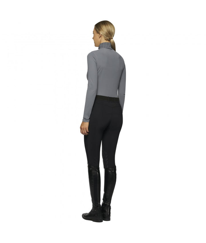 Cavalleria Toscana Women's Phases L/S Half Zip Turtleneck - New!