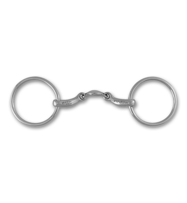Stubben Anatomic Loose Ring Snaffle - 4.5" - New!