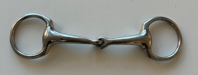 Stubben Single Jointed Eggbutt - 5"
